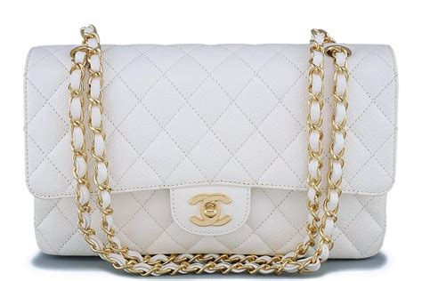 chanel medium handbag|chanel handbags classic medium white.